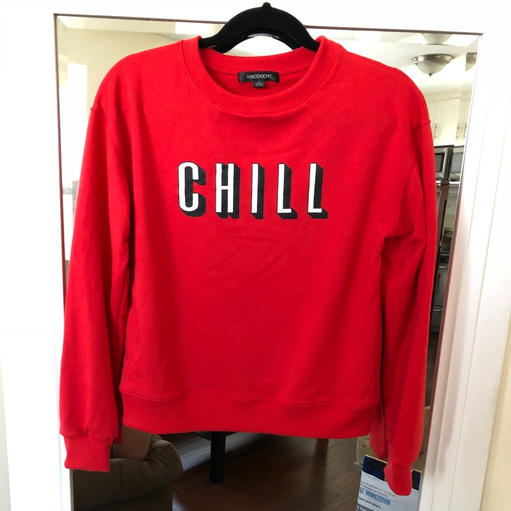 Vintage Netflix & chill sweater size medium